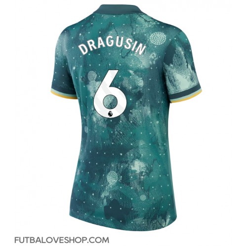 Dres Tottenham Hotspur Radu Dragusin #6 Tretina pre Ženy 2024-25 Krátky Rukáv